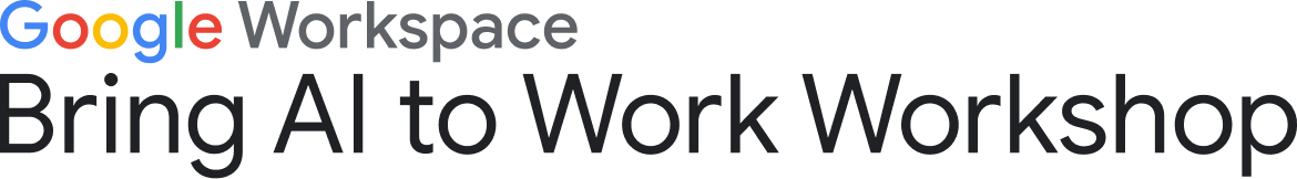 Bring AI to Work Workshop